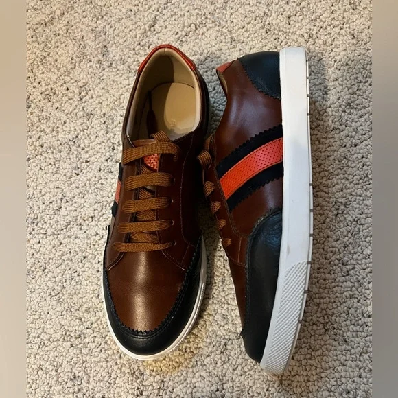 Youth Elephantito Leather All American Sneaker in Apache Style Sz 6